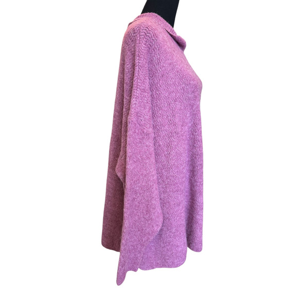 NEW TOPSHOP , NORDSTROM ~ High Neck Long Sleeve Oversized Sweater 4/6 - Picture 3 of 5